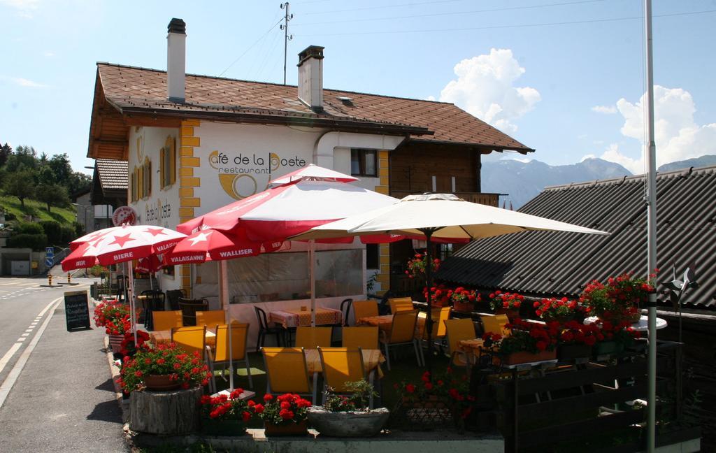 B&B Cafe De La Poste Agettes Luaran gambar