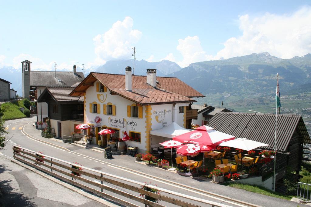 B&B Cafe De La Poste Agettes Luaran gambar