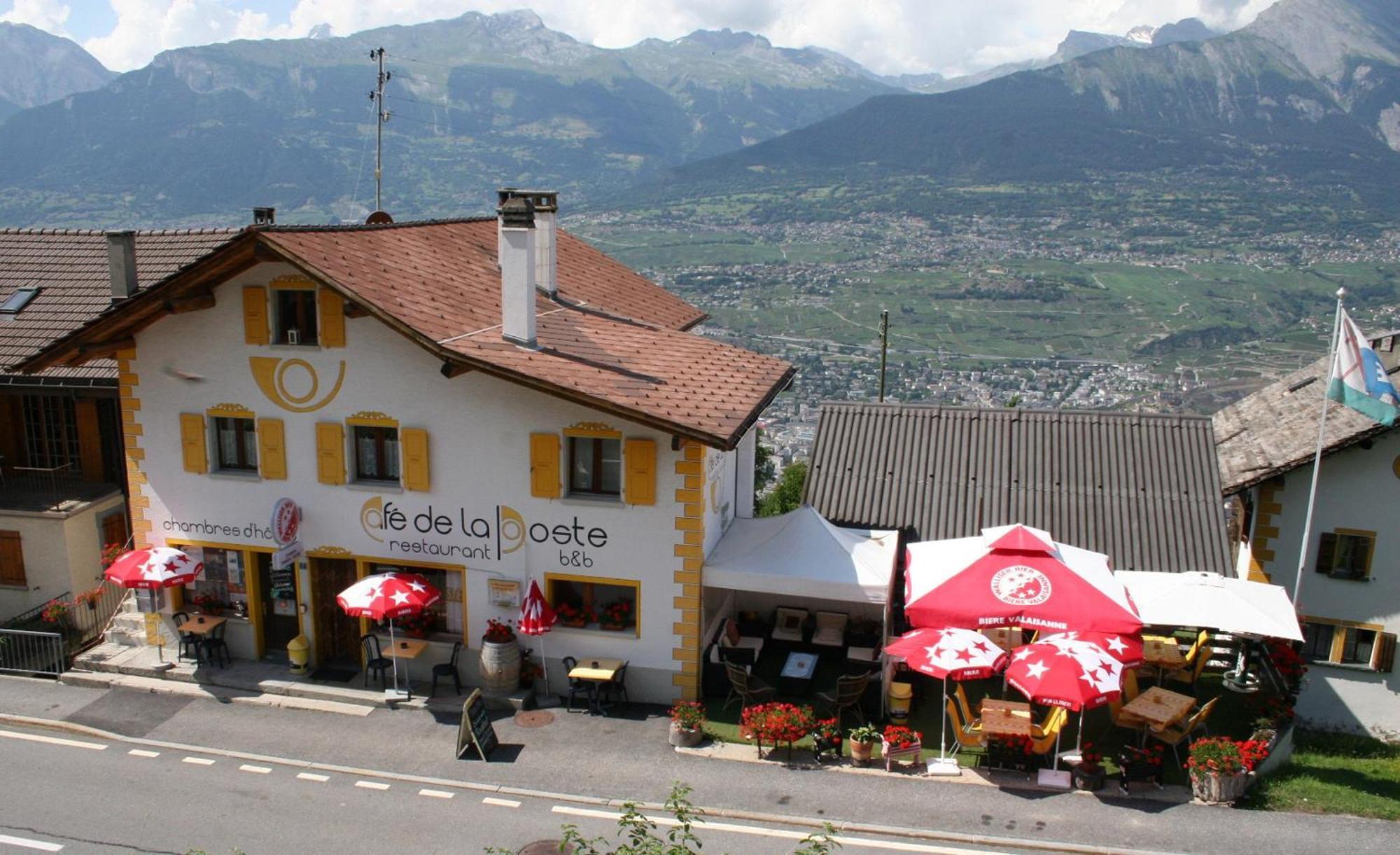 B&B Cafe De La Poste Agettes Luaran gambar