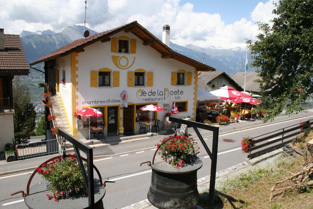 B&B Cafe De La Poste Agettes Luaran gambar