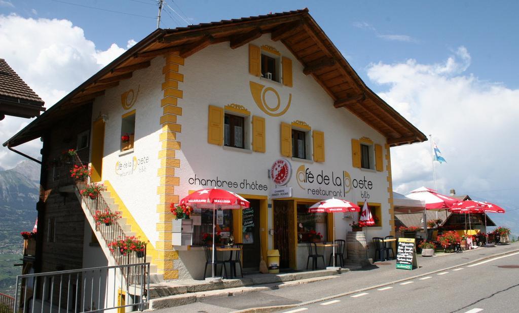 B&B Cafe De La Poste Agettes Luaran gambar